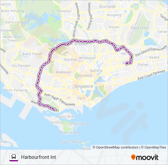 公交93路的线路图