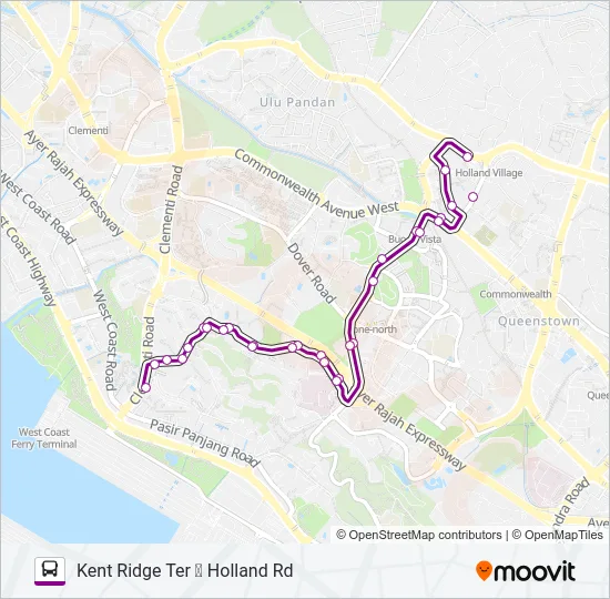 公交95路的线路图