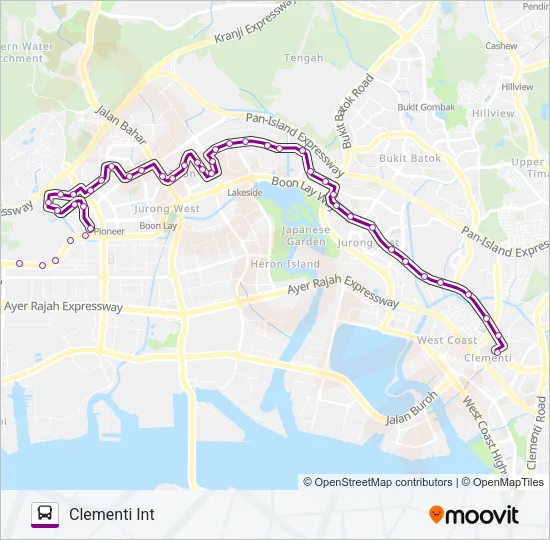 公交99路的线路图
