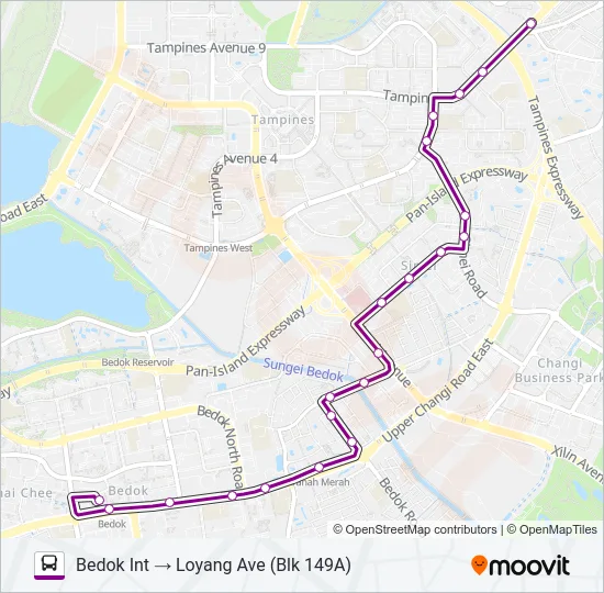 公交9A路的线路图