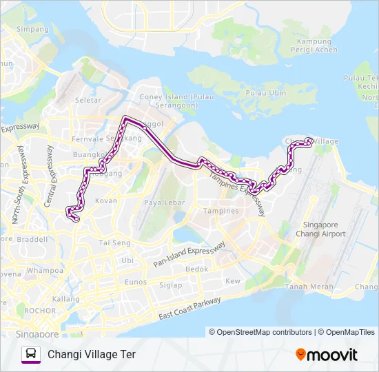 公交109路的线路图