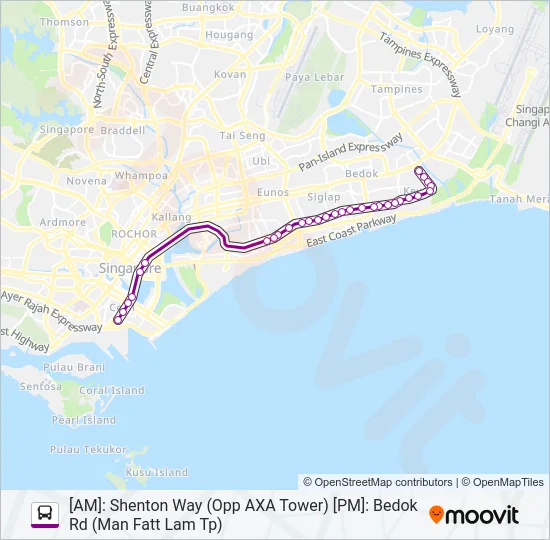 公交10E路的线路图