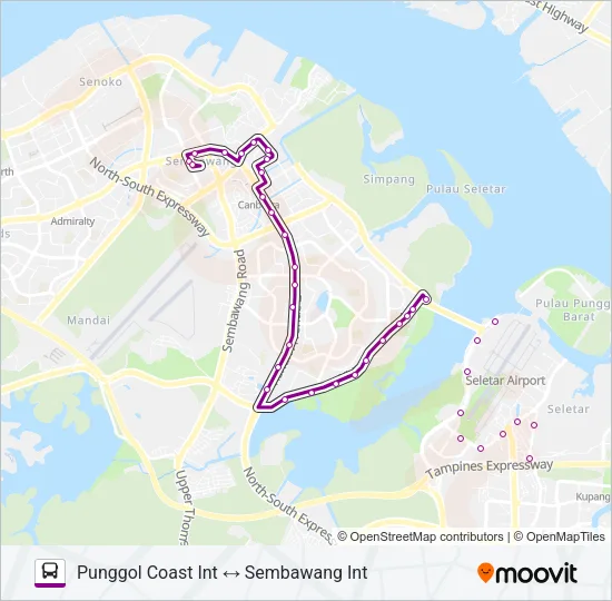 公交117路的线路图