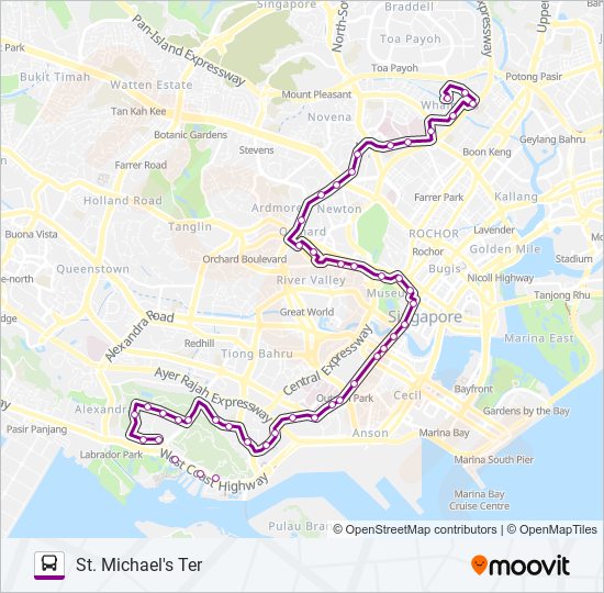 Bus 124 Route Map 124 Route: Schedules, Stops & Maps - St. Michael's Ter (Updated)