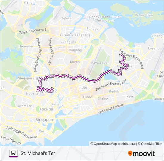 公交129路的线路图