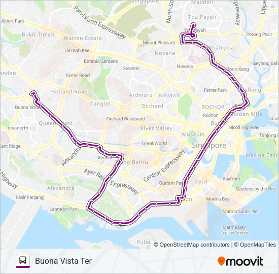 公交145路的线路图