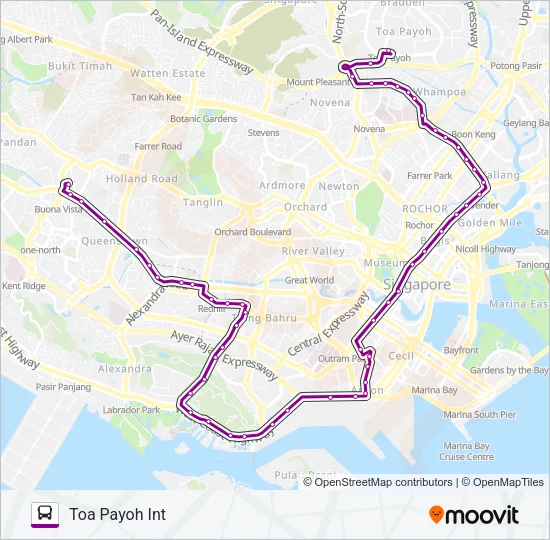 公交145路的线路图