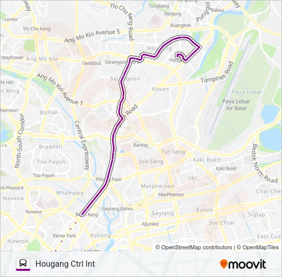 公交147路的线路图