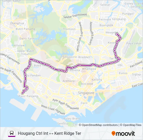 公交151路的线路图