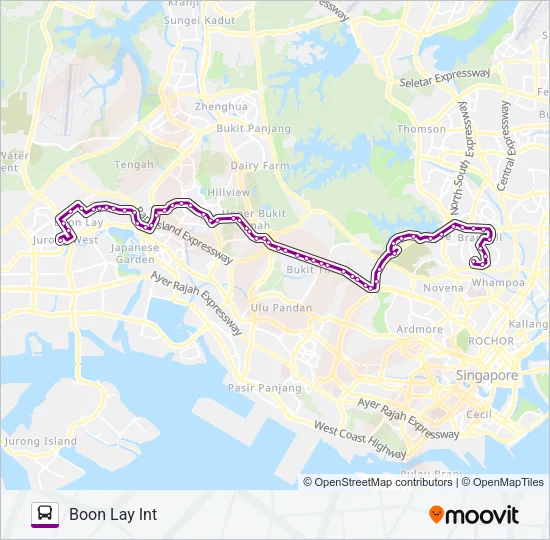 公交157路的线路图