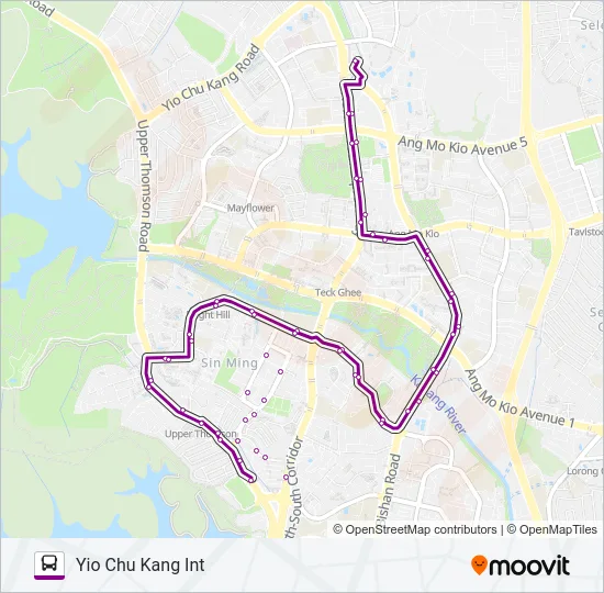 公交162路的线路图