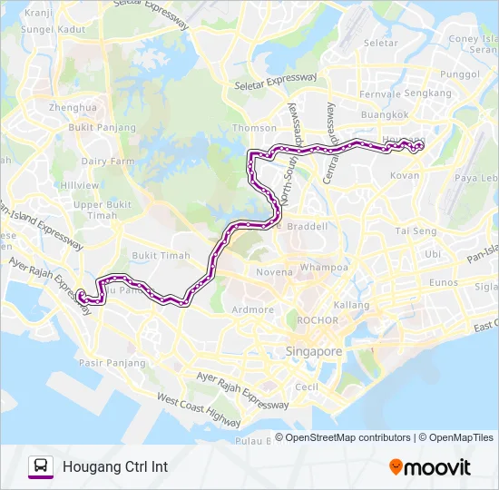 公交165路的线路图