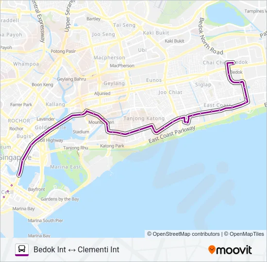 公交196路的线路图