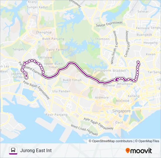 公交506路的线路图