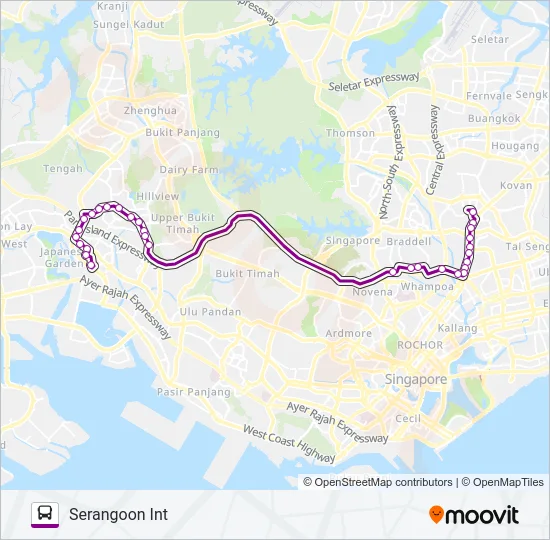 公交506路的线路图