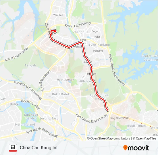 公交67路的线路图