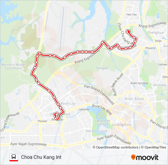 公交172路的线路图