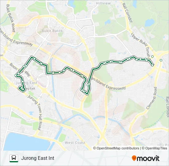 公交41路的线路图
