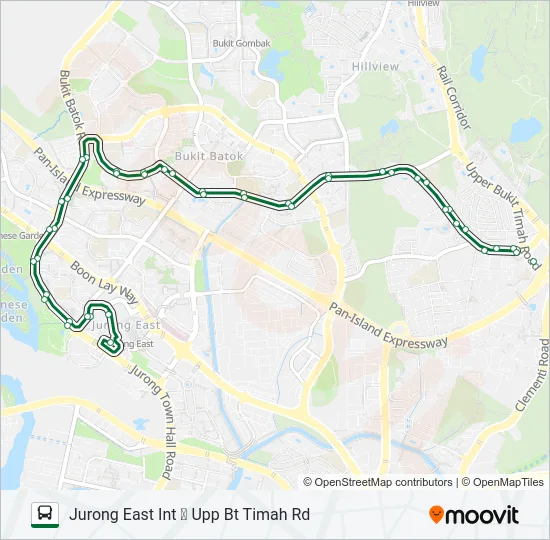 公交66路的线路图