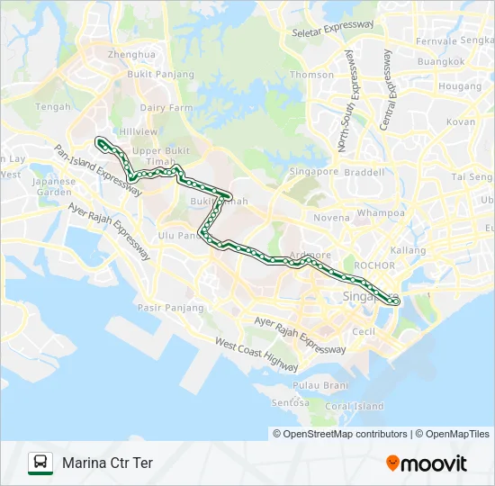 77 Bus Line Map