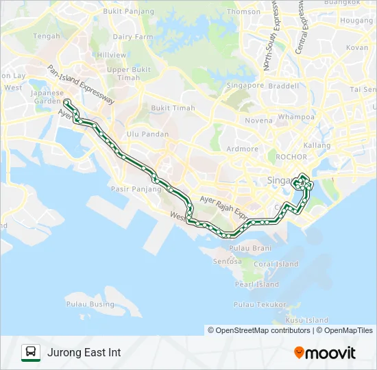 公交97路的线路图