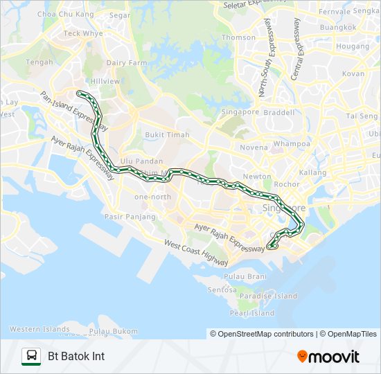 106 Route Schedules Stops Maps Bt Batok Int Updated 