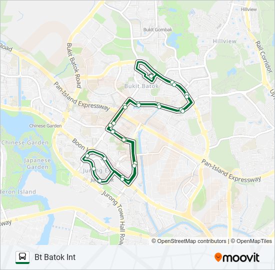 990 bus Line Map