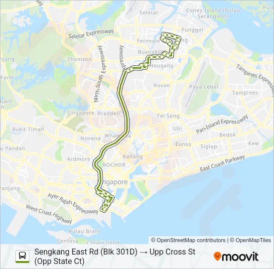 公交575路的线路图