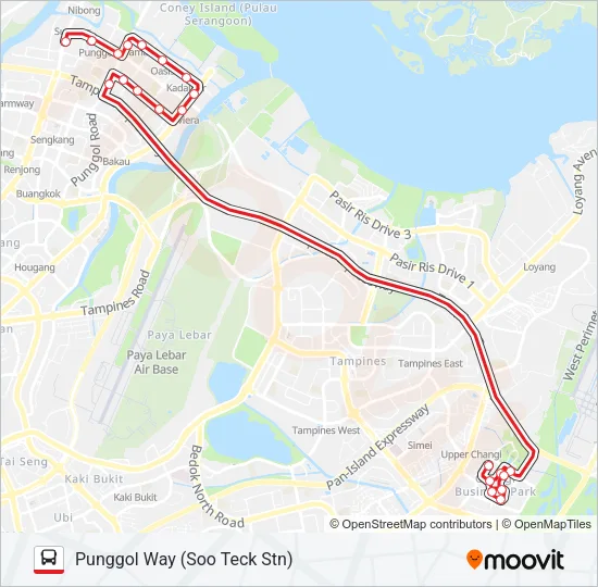 公交593路的线路图