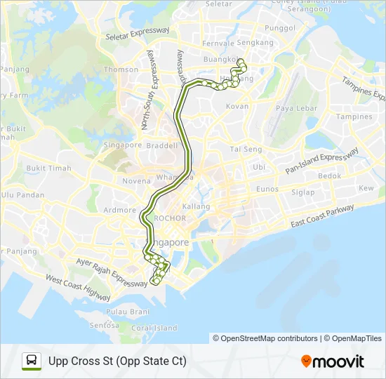 公交723路的线路图