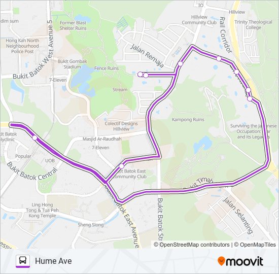 754 Route Schedules Stops Maps Hume Ave Updated 