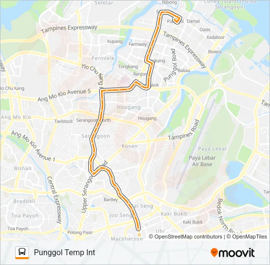 公交43路的线路图