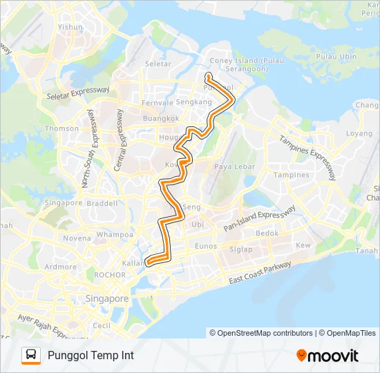 公交62路的线路图