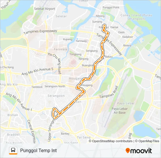 公交82路的线路图