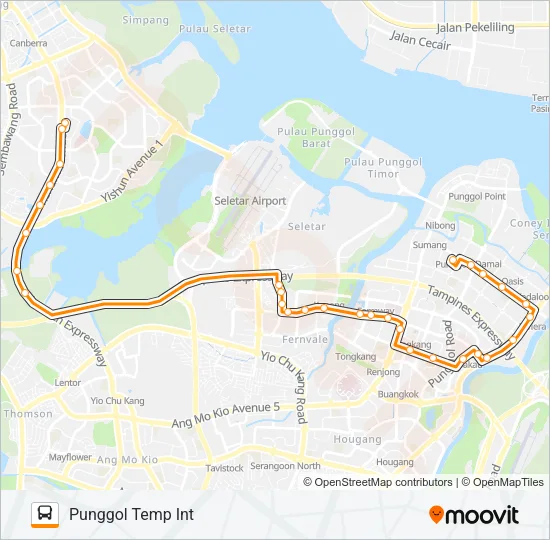 公交85路的线路图