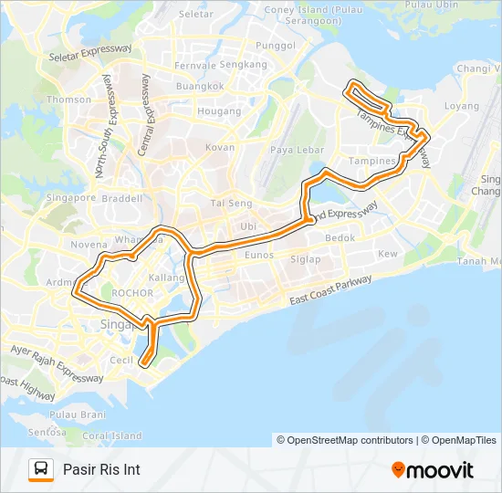 公交518路的线路图