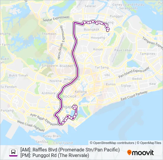 公交671路的线路图