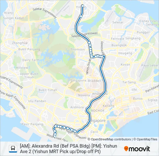 公交573路的线路图