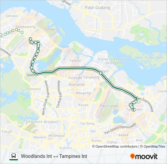 公交969路的线路图