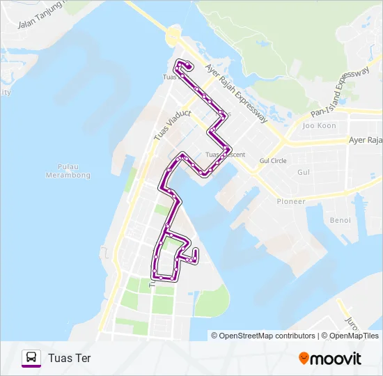 公交247路的线路图