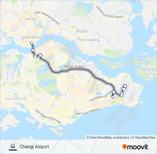 公交TS1路的线路图
