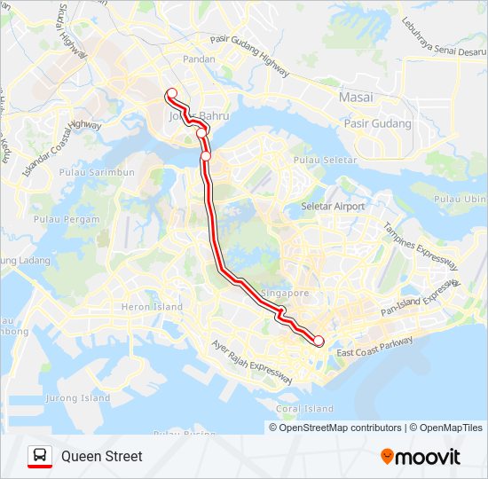 SJE Bus Line Map