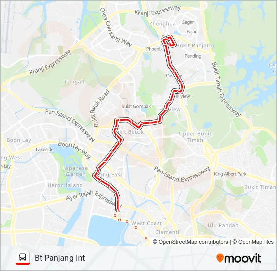 公交176路的线路图