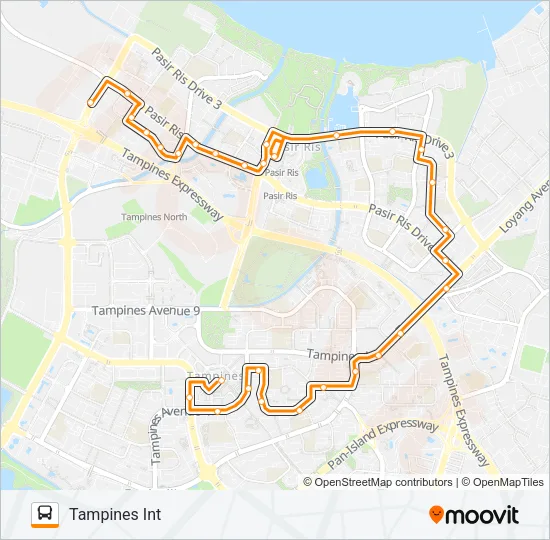 公交3路的线路图