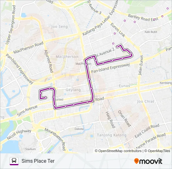 公交137路的线路图