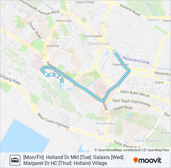 SCIENCE PARK 1 LUNCH SHUTTLE bus Line Map