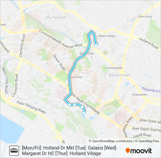 公交SCIENCE PARK 1 LUNCH SHUTTLE路的线路图