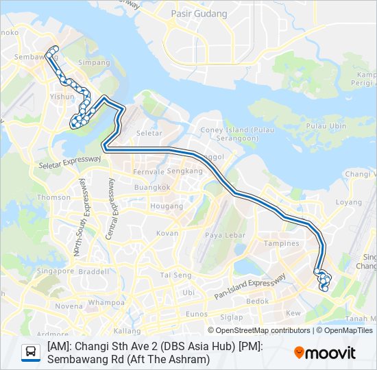 776 bus Line Map