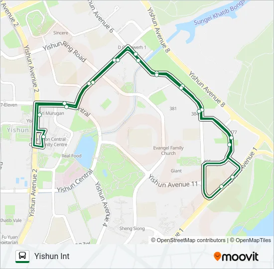 公交801路的线路图