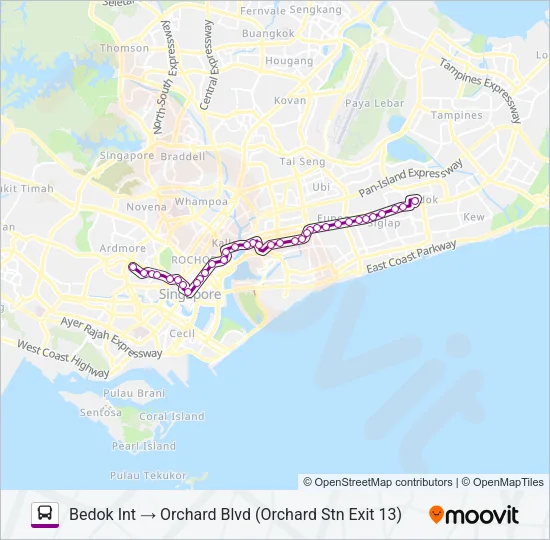公交7A路的线路图